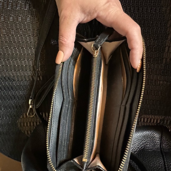 Kate Spade Matching Tote/crossbody & Wallet set in Black - Picture 4 of 12